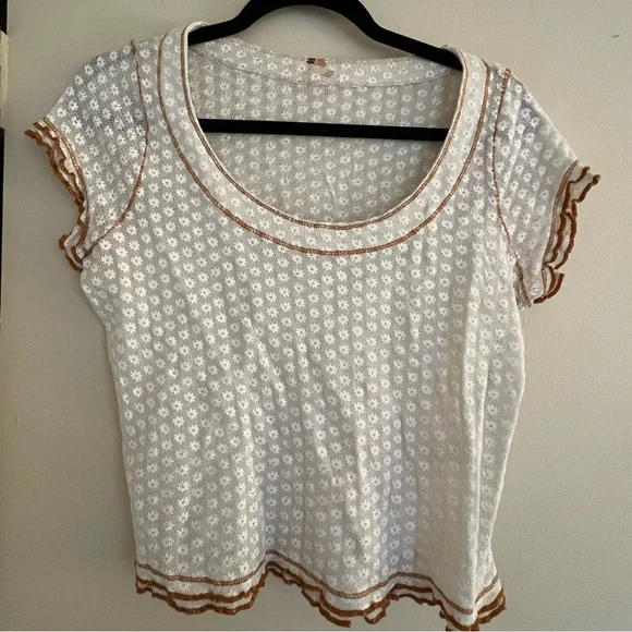Free People Garner Tee Size Medium Tea Combo - Picture 1 of 3